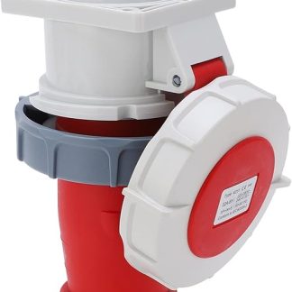 Industrial Socket, IP67 Waterproof, Wear-Resistant, Flame Retardant, 3P+N+E 32A, 220-380V/240-415V, for Outdoor Camping