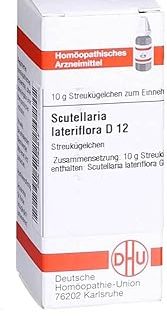 Scutellaria Lateriflora D 12 Globules 10 g