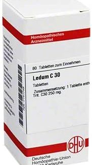 LEDUM C 30 Tablets Pack of 80