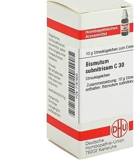 Bismuth Subnitricum C 30 Globules 10 g