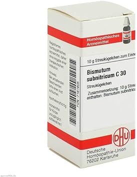 Bismuth Subnitricum C 30 Globules 10 g