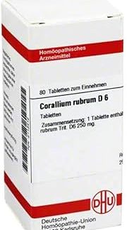 DHU Corallium Rubrum D6 Tablets, Pack of 80 Tablets