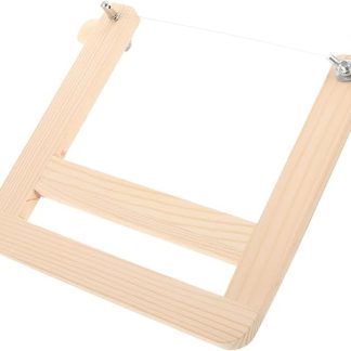 Sewroro Wooden Soap Cutter, Multifunctional Soap Slicer for Handmade Soaps, Robust Cutting Tool with Non-Slip Base for Soap Making and DIY Projects