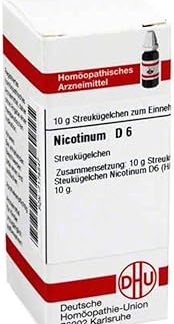 DHU Nicotinum D 6 Scattering Balls 10 g Globules