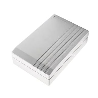 13 x 8.5 x 3.5 cm Dustproof ABS Plastic Electronic Junction Box for Electronic Projects, Grey. Aicosineg