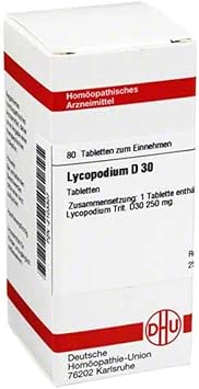 DHU Lycopodium D30 Tablets, Pack of 80 Tablets
