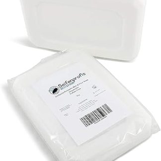 Organic Shea Butter Glycerin Soap, Raw Soap, Soap Base for Soap Casting, Soothing, 100% Vegan, SLS Free, 0.9 kg