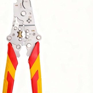 LTHERMELK Wire Stripper, Side Cutters, Wire Shears - 9 in 1 Stripping Tool Professional Electrician Tool Set | Cable Shears VDE | Bolt Cutter Electrician