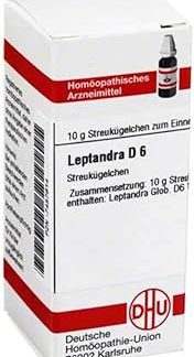 LEPTANDRA D 6 Globules 10 g