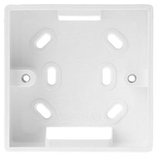 LINNSZ 86 x 86mm White Gloss Type 86 Thermostat Wall Mounted Distribution Box