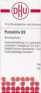 DHU Pulsatilla D3 Spreading Balls 10 g Globules