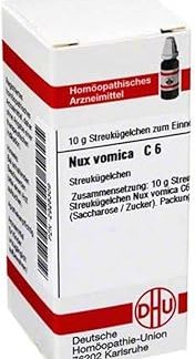 DHU Nux vomica C6 Spreading Balls 10 g Globules