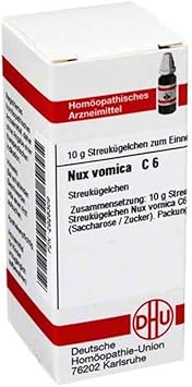 DHU Nux vomica C6 Spreading Balls 10 g Globules