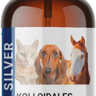 BMUT 1 x 100 ml Colloidal Silver Spray for Pets - Dog, Cat, Horse - Wound Spray - Against Itching - Mites - 40 ppm