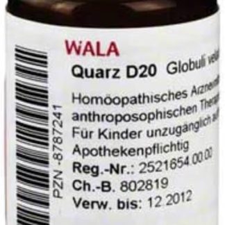 Quartz D 20 Globules 20 g