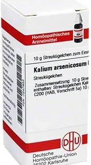 DHU Potassium Arsenicosum C200 Scattering Balls 10 g Globules