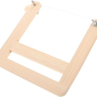 Hohopeti Wooden Soap Cutting Knife, Robust Soap Cutting Tool, Handmade Soap Cutter, Household Soap Cutter, Portable Soap Cutter, DIY Soap Cutting Tool, Metal