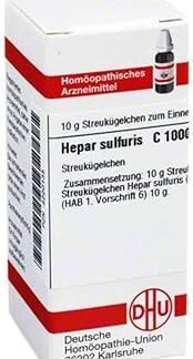 DHU Hepar sulfuris C1000 Litter Balls 10 g Globules