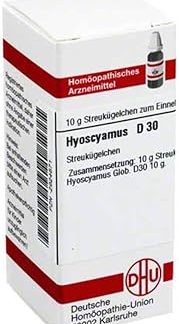 DHU Hyoscyamus D30 10g Globules