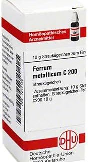 DHU Ferrum Metallicum C200 Spreading Balls 10 g Globules