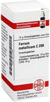 DHU Ferrum Metallicum C200 Spreading Balls 10 g Globules