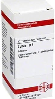 DHU Coffea D6 Tablets, Pack of 80 Tablets