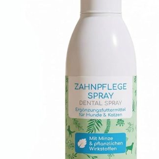 Wolfsbacher Natur Tartar Remover for Dogs and Cats - Natural Teeth Cleaning without Brushing - Dissolves Tartar, Gives Fresh Breath - Dental Spray with Organic Mint and 100% Plant Ingredients