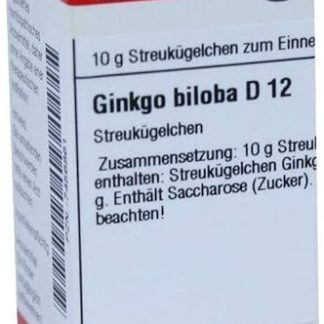DHU Ginkgo Biloba D12 Spreading Balls 10 g Globules