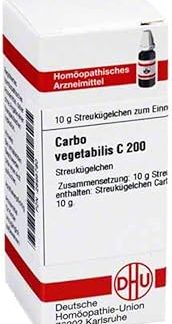 DHU Carbo Vegetabilis C200 Spreading Balls 10 g Globules
