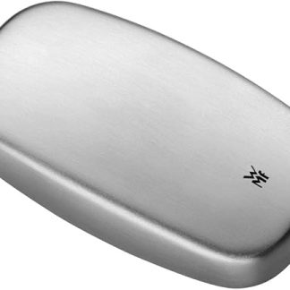 WMF Gourmet Anti-Odour Soap 9 x 5 cm, Stainless Steel Soap, Cromargan Matte Stainless Steel, Neutralises Unpleasant Odours on Hands