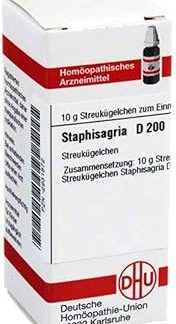DHU Staphisagria D200 10g Globules