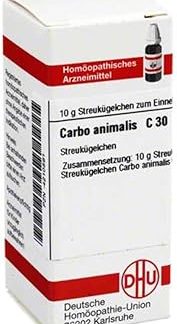 Carbo Animalis C30 DHU Globules, 10 g Globules
