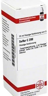 DHU Sulfur C200 Dilution, 20 ml Solution
