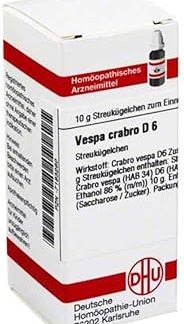 Vespa Crabro D 6 Globules 10 g