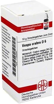 Vespa Crabro D 6 Globules 10 g