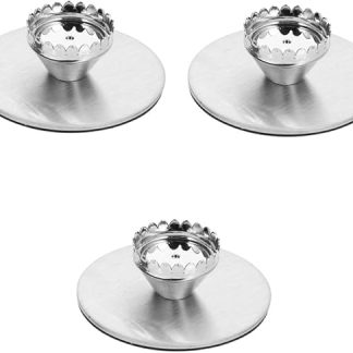 3 Sets Soap Holder Bathroom Soap Holder with Holder for Soap Bars with Silver