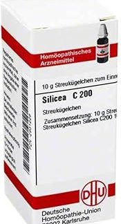 DHU Silicea C200 10g Globules