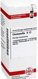 DHU Chamomilla D12 Dilution, 20 ml Solution