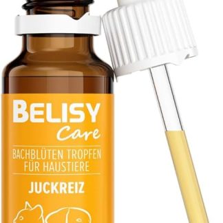 BELISY Itching Bach Flower Drops for Dogs & Cats - Against Itching - Emergency Drops for Pets - Grooming & Skin Care - Original Blend According to Dr. Bach - 20 ml