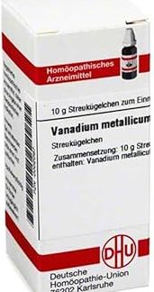 Vanadium Metallicum C 30 Globules