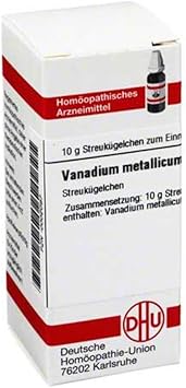 Vanadium Metallicum C 30 Globules