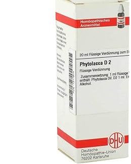 DHU Phytolacca D2 Dilution, 20 ml Solution
