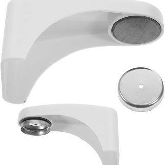 2 Stück Magnetischer Seifenhalter Bohren Wandmontierter Seifenständer für Bad und Küche Selbstklebende Magnetische Seifenablage Kompakt für Fliesen und Glatte Oberflächen