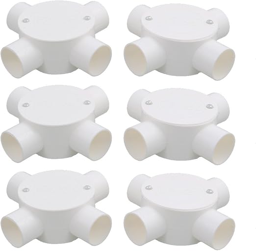 Aexit PVU Electrical Conduits Box Connector 6 Pieces (d37c091ae3802d5b9480b7306ace771c)