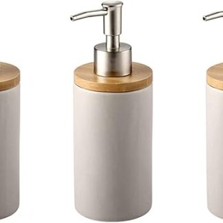 grounds 3 x 400 ml ceramic soaps, Nordic, lotion soaps for kitchen and
