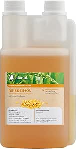 alanui Refined Rice Germ Oil for Dogs 500ml Dosing Bottle