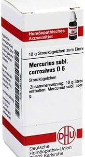 DHU Mercurius Sublimatus Corrosivus D6 Globules 10g Globules