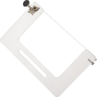 Zerodeko Ergonomischer Stabiler Seifenschneider mit Rutschfester Basis Vielseitiges Schneidewerkzeug für Hausgemachte Seife Sicherer Tragbarer Seifen Cutter für DIY Seifenherstellung