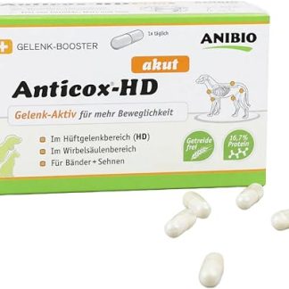 Anibio Anticox HD acute 50 capsules supplemental food for dogs, pack of 1 (1x0.03 kg)