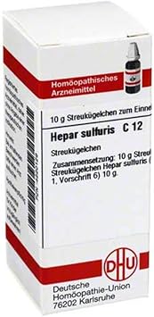 DHU Hepar sulfuris C12 Litter Balls 10 g Globules